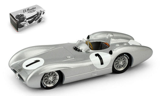 MERCEDES W 196 J.M.FANGIO 1954 N.1 4th GR.BRITAIN GP WORLD CHAMPION 1:43