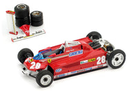 FERRARI 126 CK DIDIER PIRONI 1981 N.28 VERSIONE DA TRASPORTO 1:43