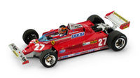 FERRARI 126 CK G.VILLENEUVE 1981 N.27 RETIRED ITALY GP 1:43