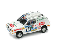 FIAT PANDA N.206 RETIRED PARIS DAKAR 1984 HOEPFNER-DHELIAT 1:43