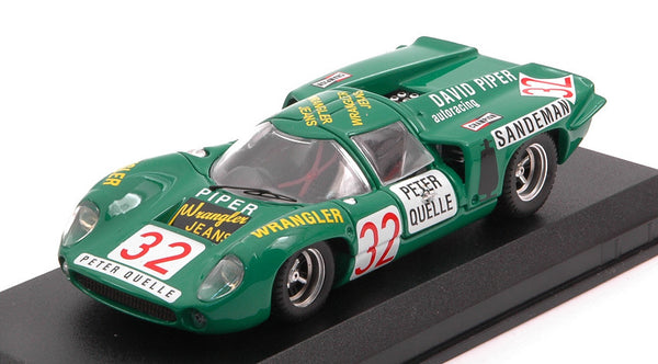 LOLA T 70 COUPE  N.32 DNF 1000 KM ZELTWEG 1969 PIPER-QUESTER 1:43