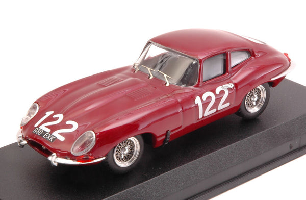 JAGUAR E COUPE  N.122 21th TARGA FLORIO 1963 RAVETTO-BAGGIO 1:43