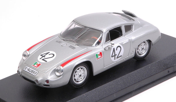 PORSCHE ABARTH N.42 6th TARGA FLORIO 1962 H.HERRMANN-H.LINGE 1:43