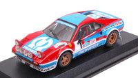 FERRARI 308 GR.4 N.1 2nd TARGA FLORIO 1982 ANDRUET-"BICHE" 1:43