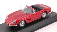 FERRARI 275 GTB SPIDER RED S.MC QUEEN PERSONAL CAR 1:43