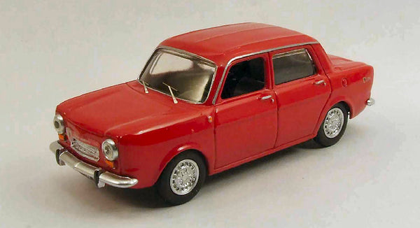 SIMCA ABARTH 1150 1963 ROSSO 1:43