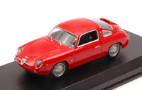 FIAT ABARTH 750 ZAGATO 1958 RED PROVA 1:43