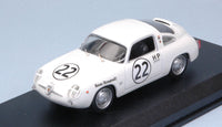 FIAT ABARTH 750 ZAGATO N.22 WINNER 4 H SEBRING 1960 P.RICHARDS 1:43