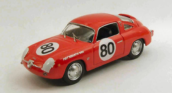 FIAT ABARTH 750 ZAGATO N.80 WINNER SEBRING 1961GLERTZ-LIESS 1:43