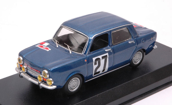 SIMCA ABARTH 1150 N.27 RALLYE DE FRANCHE-COMTE   1967 1:43