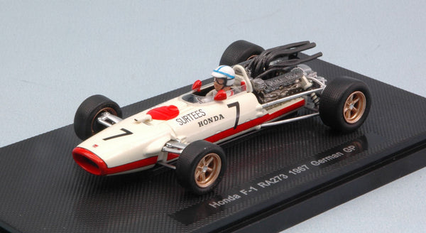 HONDA RA273 J.SURTEES 1967 N.7 4th GERMAN GP 1:43