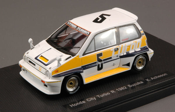 HONDA CITY TURBO R N.5 SUZUKA 1982 K.ACHESON 1:43