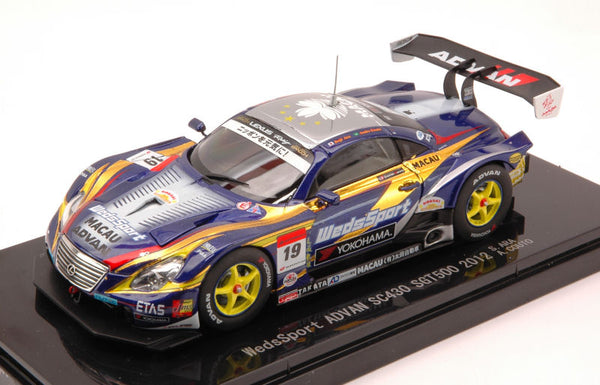 LEXUS SC430 N.19 7th SUPER GT500 2012 ARA-COUTO 1:43