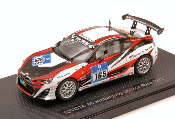 TOYOTA 86 N.165 NURBURGRING 2012 TAKAKI-SATO-KAGEYAMA-KATSUMATA 1:43