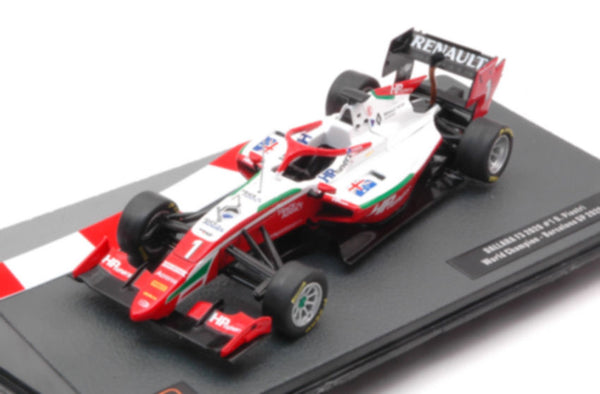 DALLARA G319 N.1 HP TUNERS FORMEL 3 GP BARCELONA 2020 PIASTRI 1:43