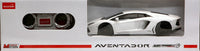 LAMBORGHINI AVENTADOR WHITE RADIOCOMANDO 1:24