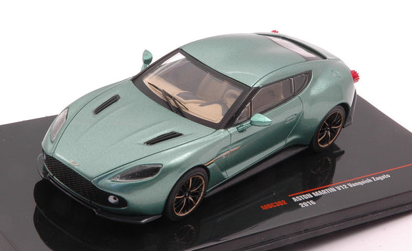 ASTON MARTIN V12 VANQUISH ZAGATO 2016 MET.GREEN 1:43