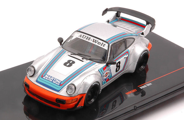 PORSCHE 964 RWB RAUH-WELT SILVER 1:43