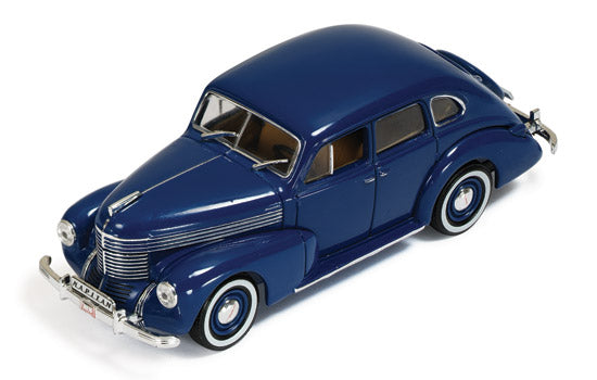 OPEL KAPITAN 4-DOOR SEDAN (SECOND GENERATION) 1950 BLUE 1:43