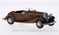 MERCEDES 290 ROADMASTER W18 1937 DARK BROWN 1:43