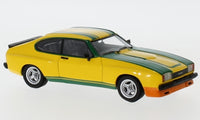 FORD CAPRI MKII X-PACK YELLOW/GREEN 1:43