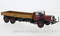 MERCEDES L 10000 1937 DARK RED/BEIGE 1:43