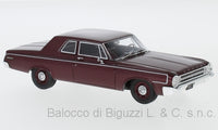 DODGE 330 SEDAN 1964 MET.DARK RED 1:43