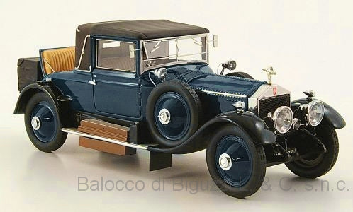 ROLLS ROYCE SILVER GHOST DOCTORS COUPE 1920 BLUE-BLACK 1:43