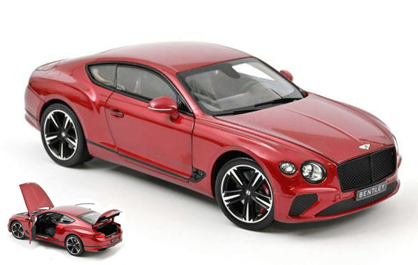 BENTLEY CONTINENTAL GT 2018 CANDY RED 1:18