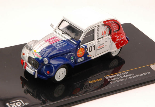 سيتروين 2CV N.201 ريد بكين/HO CHI MIN 2013 B.PERES-AMPERES 1:43