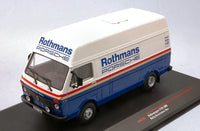 VW LT WHITE-BLUE ROTHMANS-PORSCHE
RALLY ASSISTANCE W/ROOF RACK 1:43