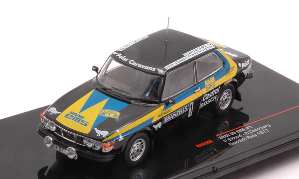 SAAB 99 EMS N.1 RALLY SWEDEN 1977 EKLUND-CEDERBERG 1:43