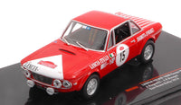 LANCIA FULVIA 1600 HF N.15 RALLY SAN REMO 1972 RAGNOTTI-ROUGET 1:43