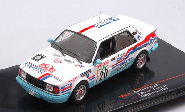 SKODA 130 LR N.20 RALLY SANREMO 1986
KVAIZAR-JANECEK 1:43