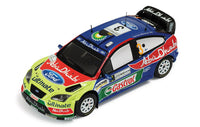 FORD FOCUS RS WRC N.3 WINNER JORDAN RALLY HIRVONEN-LEHTINEN 1:43