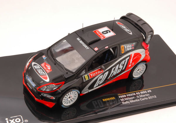 FORD FIESTA RS WRC N.9 11th MONTE CARLO 2012 WILSON-MARTIN 1:43