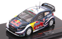 FORD FIESTA WRC N.2 7th WM RALLY FINLANDIA 2018 EVANS-BARRITT 1:43