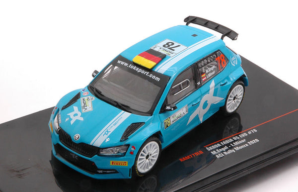 SKODA FABIA R5 EVO N.78 RALLY MONZA 2020
ENGEL-MINOR 1:43