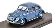 VW BEETLE 1948 BLUE 1:43