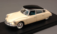 CITROEN DS 19 PARIGI 1955 CREAM/BLACK 1:43