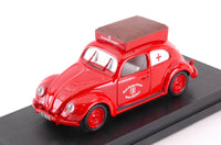 VW BEETLE FIRE GERMAN RED CROSS 1:43