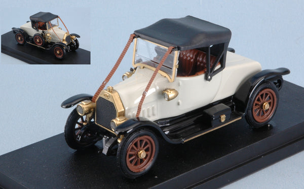 FIAT "0" 1912 TELINO WHITE/BLACK 1:43