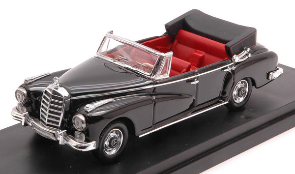 MERCEDES 300 D CABRIO 1958 BLACK 1:43