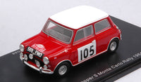 MORRIS COOPER S N.105 MONTE CARLO RALLY 1964 R.AALTONEN-T.AMBROSE 1:43