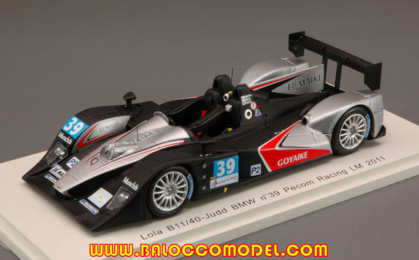 LOLA B11/40-JUDD BMW N.39 LM 2011 1:43