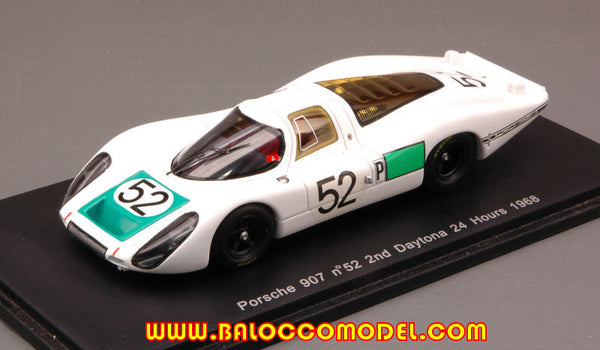 PORSCHE 908 N.52 2nd DAYTONA 1968 SIFFERT-HERRMANN-MITTER 1:43