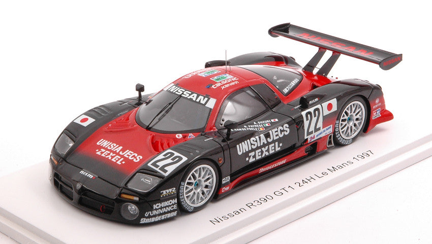 NISSAN R390 GT1 N.22 LM 1997 SUZUKI-PATRESE-VAN DE POLE 1:43