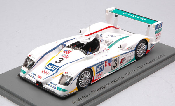 AUDI R8 N.3 WINNER LM 2005 M.WERNER-JJ LETHO-T.KRISTENSEN 1:43 REPROD.