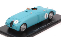 BUGATTI 57 C N.1 WINNER LM 1939 J.P.WIMILLE-P.VEYRON 1:43 REPROD.