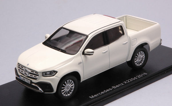 MERCEDES X220D 2018 WHITE 1:43